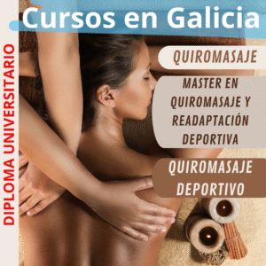 Curso de Quiromasaje. Curso de Quiromasaje en Santiago de Compostela con diploma Universitario y titulación en Masaje Deportivo en Santiago, Curso de Quiromasajista en Santiago ESPS Santiago y en Coruña