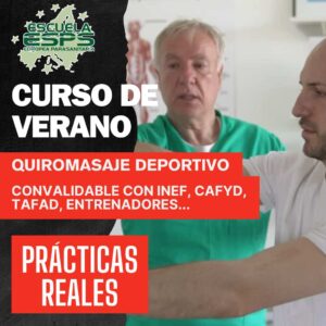 Curso de Quiromasaje en Santiago de Compostela, A Coruña Con diploma Universitario. El centro más antiguo de formación en Quiromasaje y Masaje Deportivo en Santiago, A Coruña