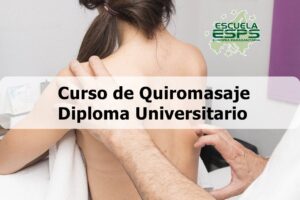 Curso de Quiromasaje en Pontevedra y titulación en Masaje Deportivo en Pontevedra. La escuela en activo más antigua de Pontevedra
